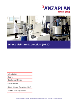 Direct Lithium Extraction (DLE)