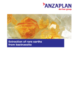 Extraction of rare earths from bastnaesite
