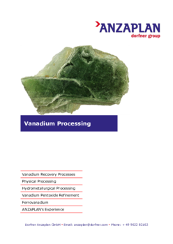 Vanadium Processing
